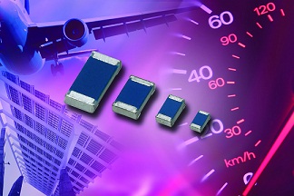 采用0402、0603、0805和1206外形尺寸的電阻器件