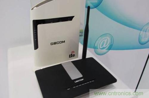 圖4：基于聯(lián)芯科技4模11頻基帶芯片 LC1761的TD-LTE CPE。