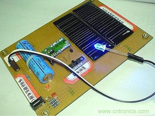 微型太陽能供電板DIY，給手電筒收音機供電