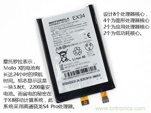 揭秘八核X8 SoC真面目，智能手機(jī)Moto X詳細(xì)拆解！