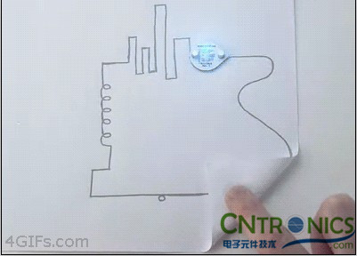 大開眼界，一支可以畫電路板的筆！