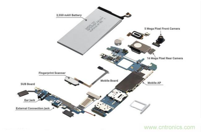 拆解三星Galaxy S6/S6 Edge，網(wǎng)友大呼“有料”！