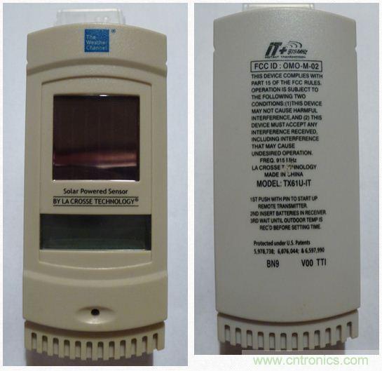 圖1：拆解前TX61U-IT的正面和背面圖片。