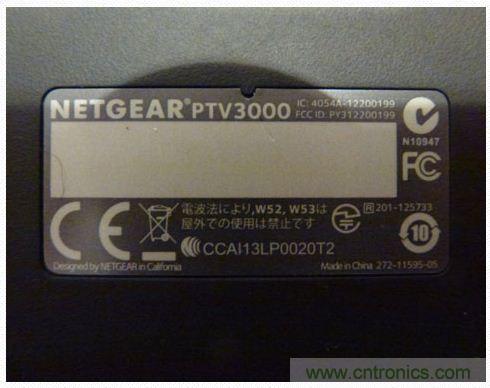 圖(b)：圖解便宜又好用的媒體適配器PTV3000。