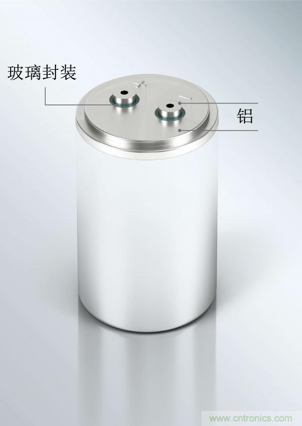 世界首創(chuàng)玻璃鋁密封端子，可大幅提升電容性能