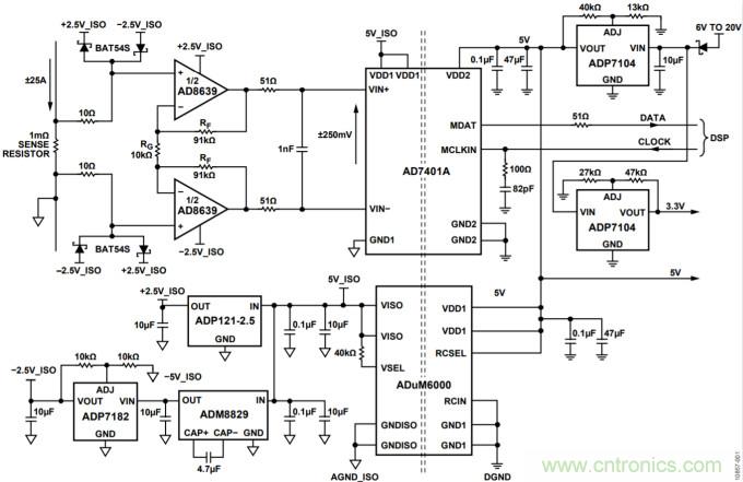 集成隔離式電源、用于太陽能光伏轉(zhuǎn)換器的完全隔離式電流檢測電路