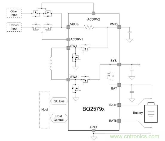 Buck-Boost集成電路提供更快的充電速度，更長的電池壽命