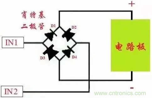 如何解決電源正負(fù)極接反燒板？