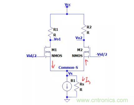 關(guān)于差分輸入電路和共模信號(hào)，差模信號(hào)關(guān)系的理解