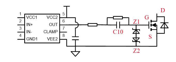 SiC MOSFET替代Si MOSFET,只有單電源正電壓時如何實現(xiàn)負壓？